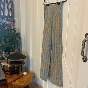 Ace & Jig Tan and Blue woven pants